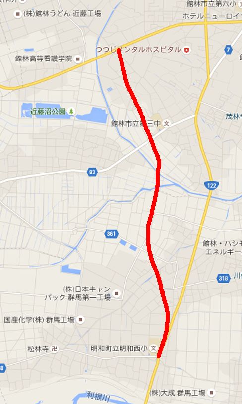 館林明和バイパス